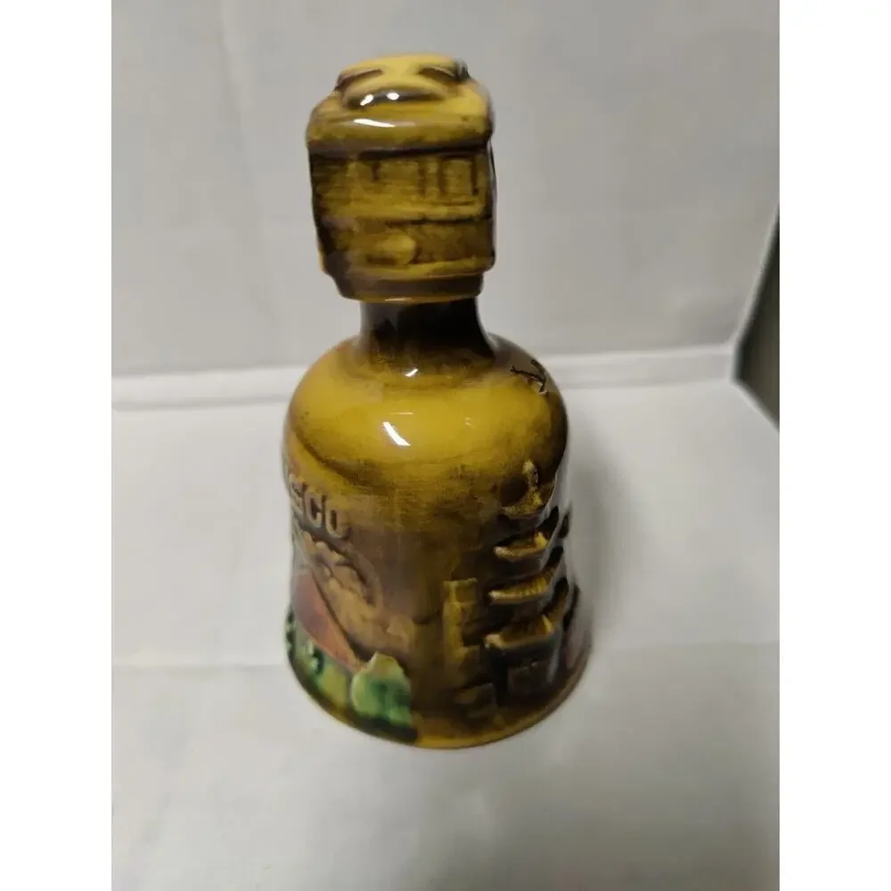 Vtg San Francisco California Souvenir Mini Bell SNCO Japan Trolley Chime Missing